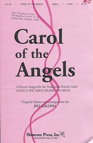 Imagen del vendedor de Carol of the Angels; for 2-part voices and piano a la venta por Waysidebooks