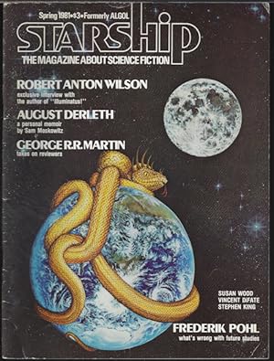 Seller image for STARSHIP (Formerly ALGOL); The Magazine About Science Fiction: Spring 1981 for sale by Books from the Crypt