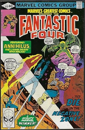 Seller image for MARVEL'S GREATEST COMICS: June #89 (Fantastic Four) for sale by Books from the Crypt
