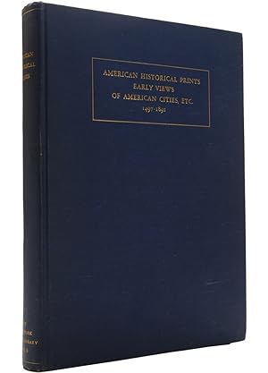 Imagen del vendedor de American Historical Prints, Early Views of American Cities, Etc. [1497-1891]. a la venta por Resource for Art and Music Books 