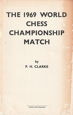 Seller image for 1969 World Chess Championship Match for sale by Book Booth