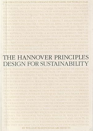 Immagine del venditore per Hannover Principles Design for Sustainability venduto da Book Booth