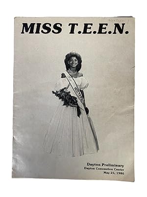 Bild des Verkufers fr Miss T.E.E.N. Program Dayton, Ohio 1985 zum Verkauf von Max Rambod Inc