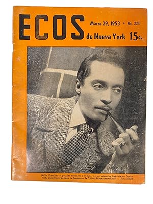 ECOS de Nueva York: a weekly magazine for the Spanish speaking people in the United States, 1953