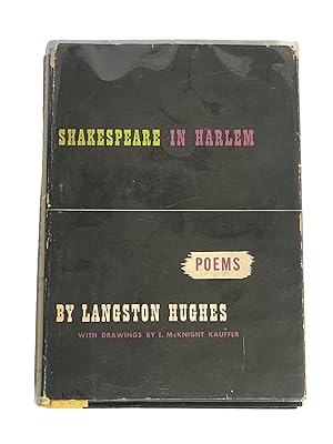 Signed and Inscribed First Edition Shakespeare in Harlem Langston Hughes