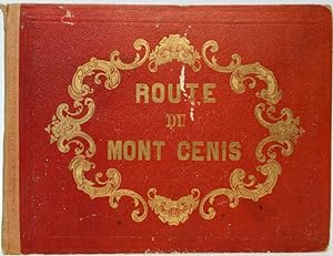 Route du Mont Cenis. Folge von 12 farbigen lithogr. Ansichten von Muller nach Chapuy.