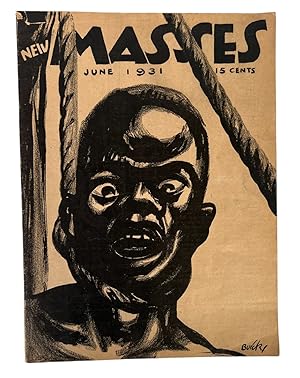 1931 - Magazine New Masses Covers the Scottsboro Boys Case with a Lynching Cover Image
