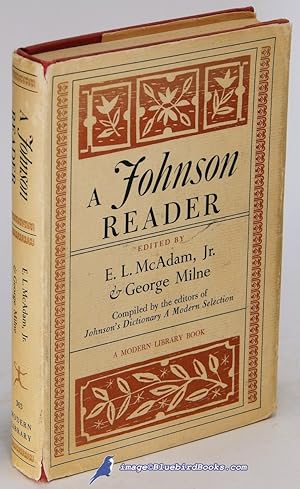 Bild des Verkufers fr A Johnson Reader (stated First Modern Library Edition, ML #363.1) zum Verkauf von Bluebird Books (RMABA, IOBA)