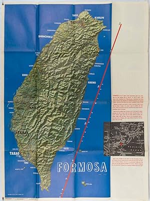 Formosa. Newsmap for the Armed Forces. V-E Day + 14 weeks - 191st Week of U.S. Participation. Mon...