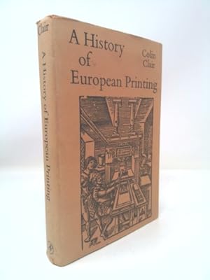 Seller image for A History of European Printing for sale by ThriftBooksVintage