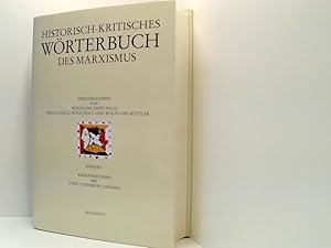 Bild des Verkufers fr Historisch-kritisches Wrterbuch des Marxismus: Krisentheorien bis Linie Luxemburg-Gramsci Bd. 8. ; 1. Krisentheorien bis Linie Luxemburg-Gramsci zum Verkauf von Book Broker