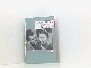 Image du vendeur pour Ferrareser Geschichten: Ausgezeichnet mit dem Premio Strega 1956 (Wagenbachs andere Taschenbcher) Giorgio Bassani. Aus dem Ital. von Herbert Schlter mis en vente par Book Broker