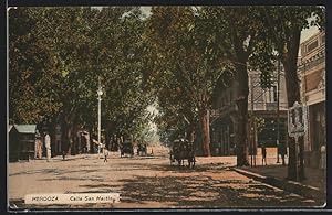 Postcard Mendoza, Calle San Martin