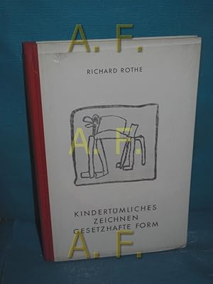 Bild des Verkufers fr Kindertmliches Zeichnen, gesetzhafte Form. zum Verkauf von Antiquarische Fundgrube e.U.