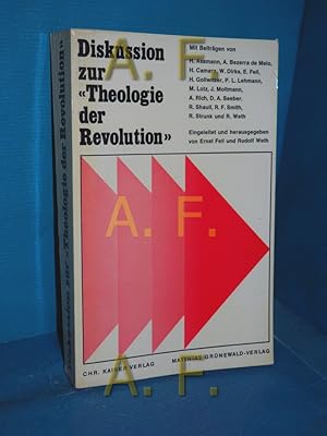 Imagen del vendedor de Diskussion zur Theologie der Revolution a la venta por Antiquarische Fundgrube e.U.