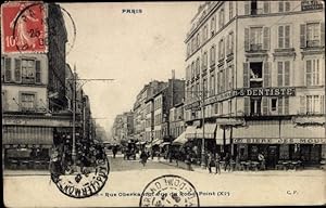 Ansichtskarte / Postkarte Paris XI., Rue Oberkampf, Zahnarzt