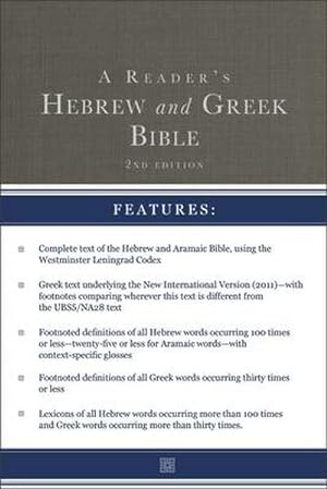 Bild des Verkufers fr A Reader's Hebrew and Greek Bible zum Verkauf von Rheinberg-Buch Andreas Meier eK
