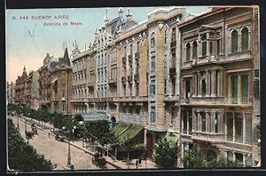 Postcard Buenos Aires, Avenida de Mayo