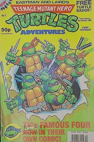 Seller image for Teenage Mutant Hero Turtles Adventures No.1 for sale by Barter Books Ltd