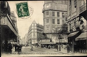 Ansichtskarte / Postkarte Paris XI, Rue Oberkampft