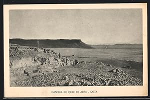 Postcard Salta, Cantera de Onix de Arita, 1. Exposicion Industrial Minera 1944 Buenos Aires