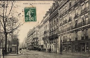 Ansichtskarte / Postkarte Paris XI, Boulevard Richard Lenoir