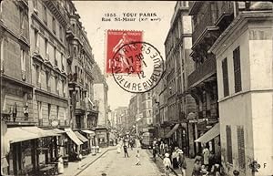 Ansichtskarte / Postkarte Paris XI., Rue St Maur
