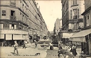 Ansichtskarte / Postkarte Paris XI., Rue Amelot