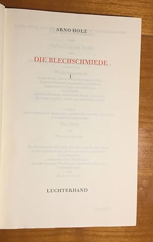 Die Blechschmiede. Werke; Teil: Bd. 6.,