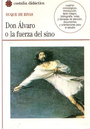 Imagen del vendedor de Don lvaro o la fuerza del sino . a la venta por Librera Astarloa