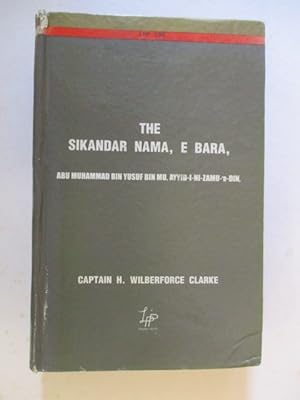 Seller image for Sikander Nama-E-Bara: Abu Mohammed Bin Yusef Bin Mu, Ayyid for sale by GREENSLEEVES BOOKS