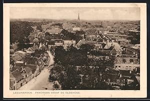 Ansichtskarte Leeuwarden, Panorama vanaf de Oldehove