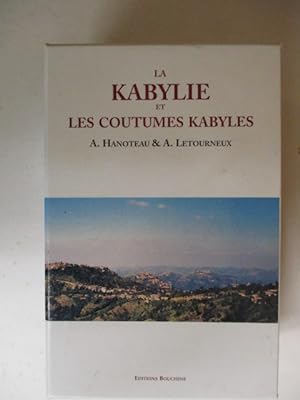 La Kabylie et les coutumes kabyles 3 volume set