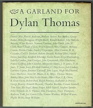 Bild des Verkufers fr A Garland For Dylan Thomas (signed by John Ciardi) zum Verkauf von Hall of Books