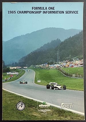 Formula One - 1985 Championship Information Service - 1985