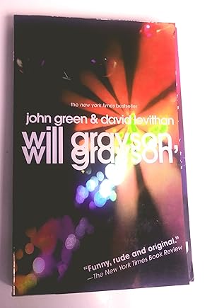 Immagine del venditore per Will Grayson, Will Grayson venduto da Livresse