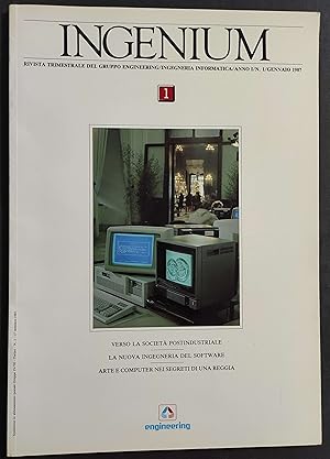 Rivista Ingenium n.1 - Gennaio 1987 - Ingegneria