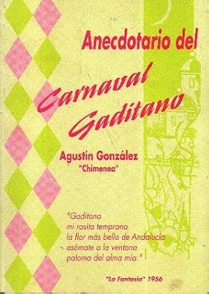 ANECDOTARIO DEL CARNAVAL GADITANO