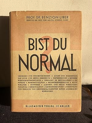 Seller image for Bist du normal? for sale by Homeless Books