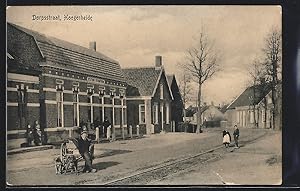 Ansichtskarte Hoogerheide, Dorpstraat, Railway Station