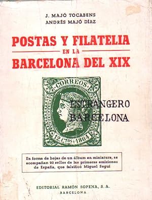 Bild des Verkufers fr POSTAS Y FILATELIA EN LA BARCELONA DEL XIX zum Verkauf von Librera Raimundo