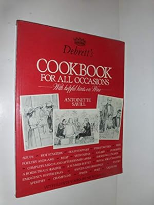 Bild des Verkufers fr Debrett's Cook Book: For All Occasions zum Verkauf von WeBuyBooks