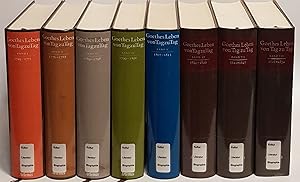 Goethes Leben von Tag zu Tag: Eine dokumentarische Chronik (8 Bände KOMPLETT) - Bd.I: 1749-1775/ ...