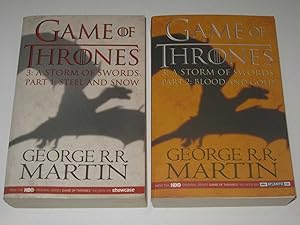 Immagine del venditore per A Storm of Swords - A Song of Ice and Fire Series #3 venduto da Manyhills Books