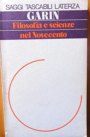 Filosofia e scienze nel Novecento