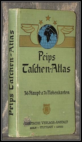 Taschen-Atlas über alle Teile der Erde. In Haupt- und Nebenkarten. Mit geographisch - statistisch...