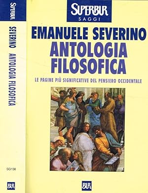 Bild des Verkufers fr Antologia filosofica zum Verkauf von Biblioteca di Babele