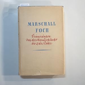 Image du vendeur pour Erinnerungen von der Marneschlacht bis zur Ruhr mis en vente par Gebrauchtbcherlogistik  H.J. Lauterbach