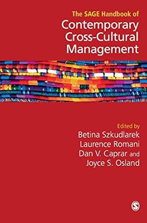 Seller image for The SAGE Handbook of Contemporary Cross-Cultural Management for sale by WeBuyBooks