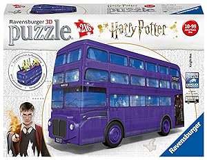 Ravensburger 11158 - Knight Bus, Harry Potter, 3D-Puzzle, 216 Teile